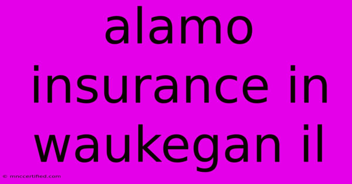 Alamo Insurance In Waukegan Il