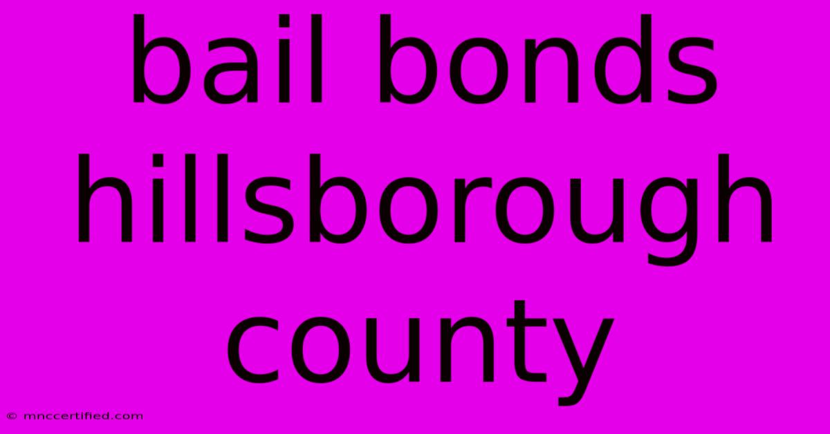 Bail Bonds Hillsborough County