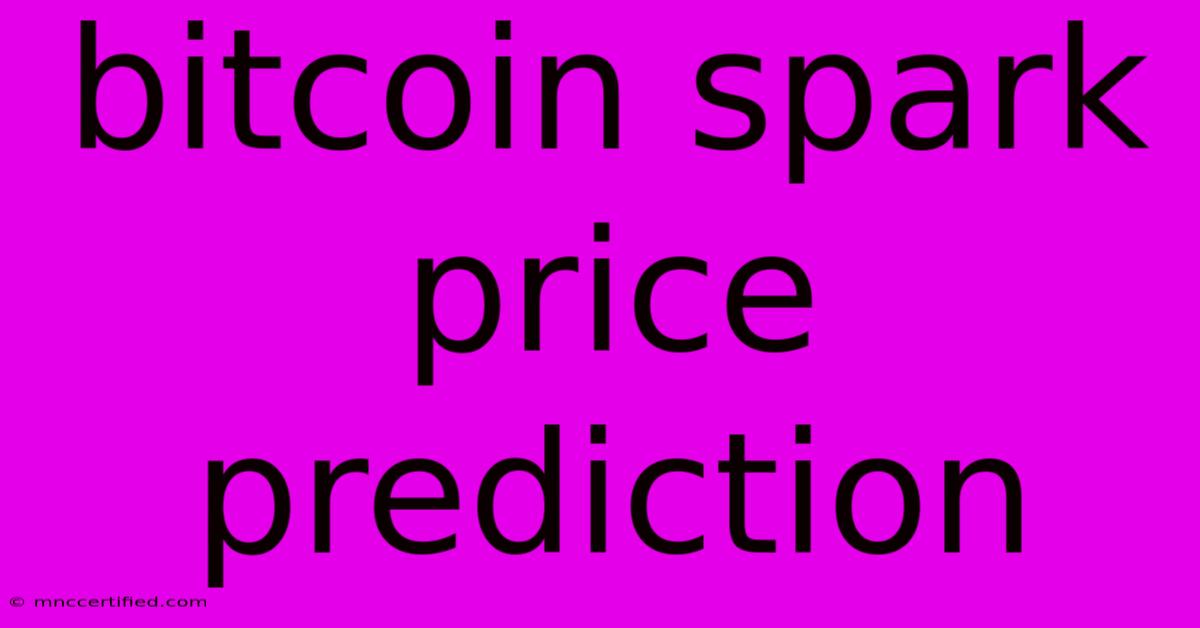 Bitcoin Spark Price Prediction