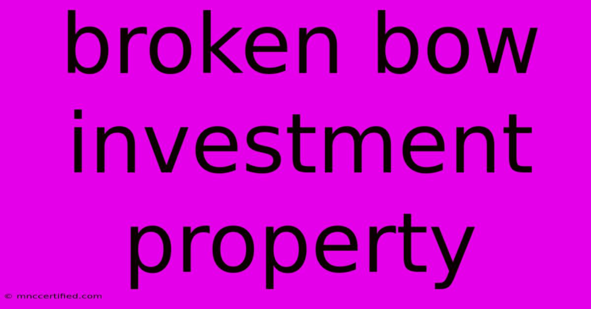 Broken Bow Investment Property