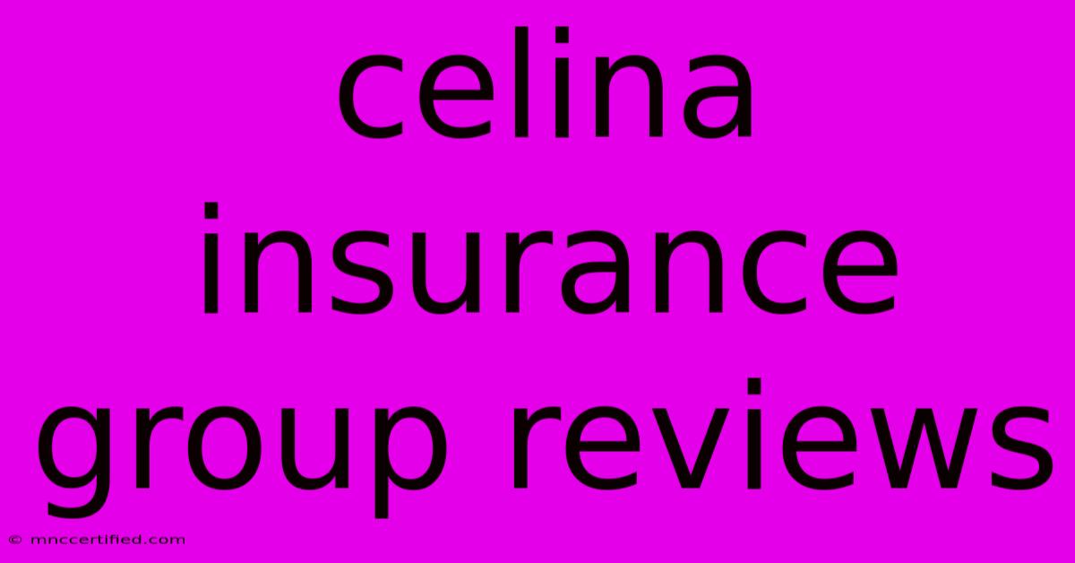 Celina Insurance Group Reviews