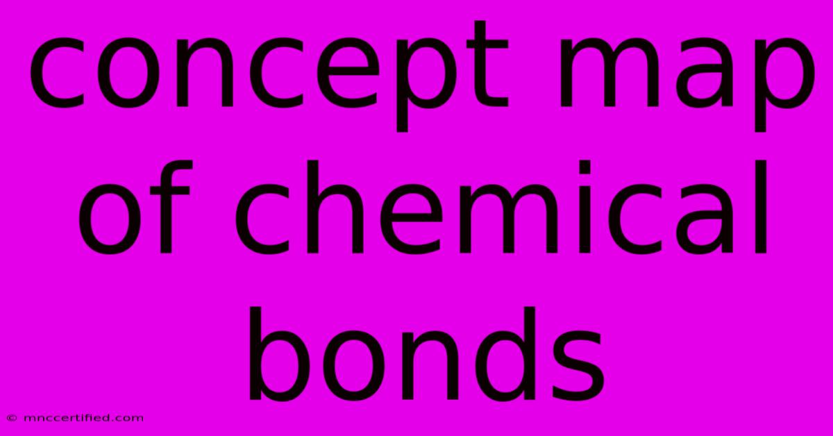 Concept Map Of Chemical Bonds