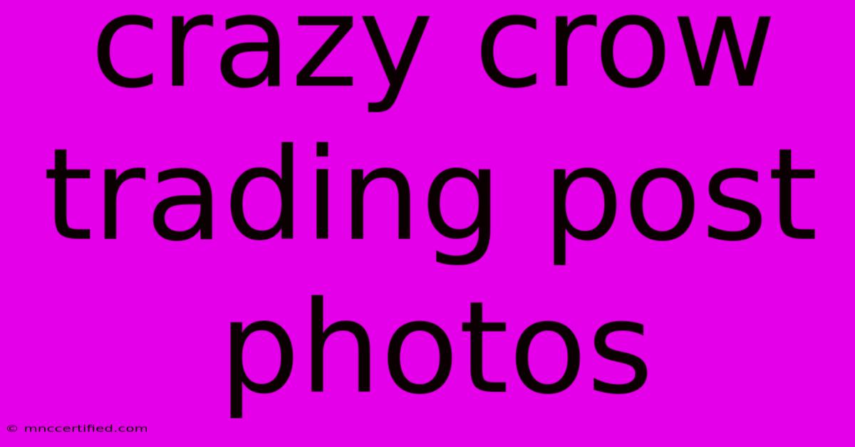 Crazy Crow Trading Post Photos