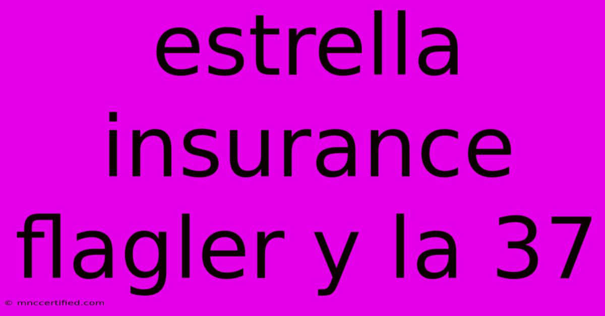 Estrella Insurance Flagler Y La 37