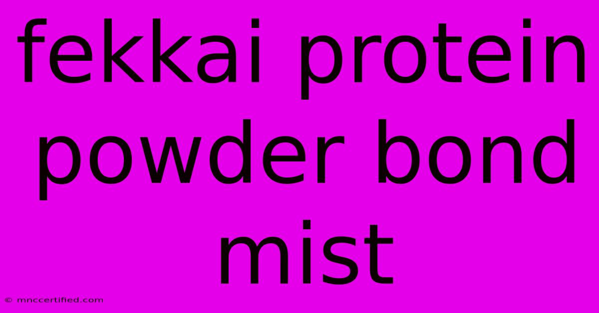 Fekkai Protein Powder Bond Mist