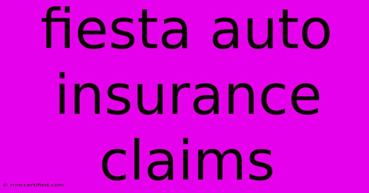 Fiesta Auto Insurance Claims