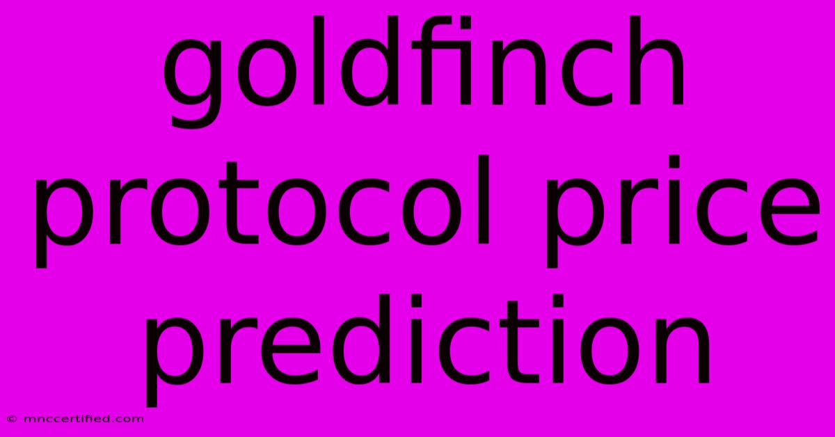 Goldfinch Protocol Price Prediction