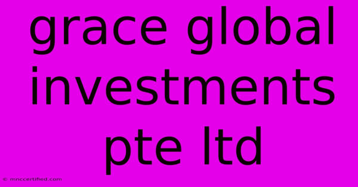 Grace Global Investments Pte Ltd