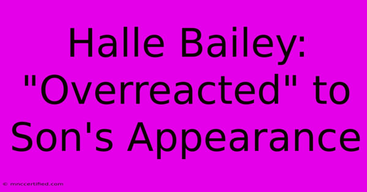 Halle Bailey: 