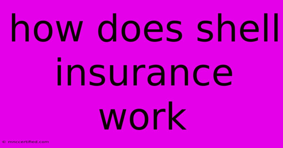 How Does Shell Insurance Work