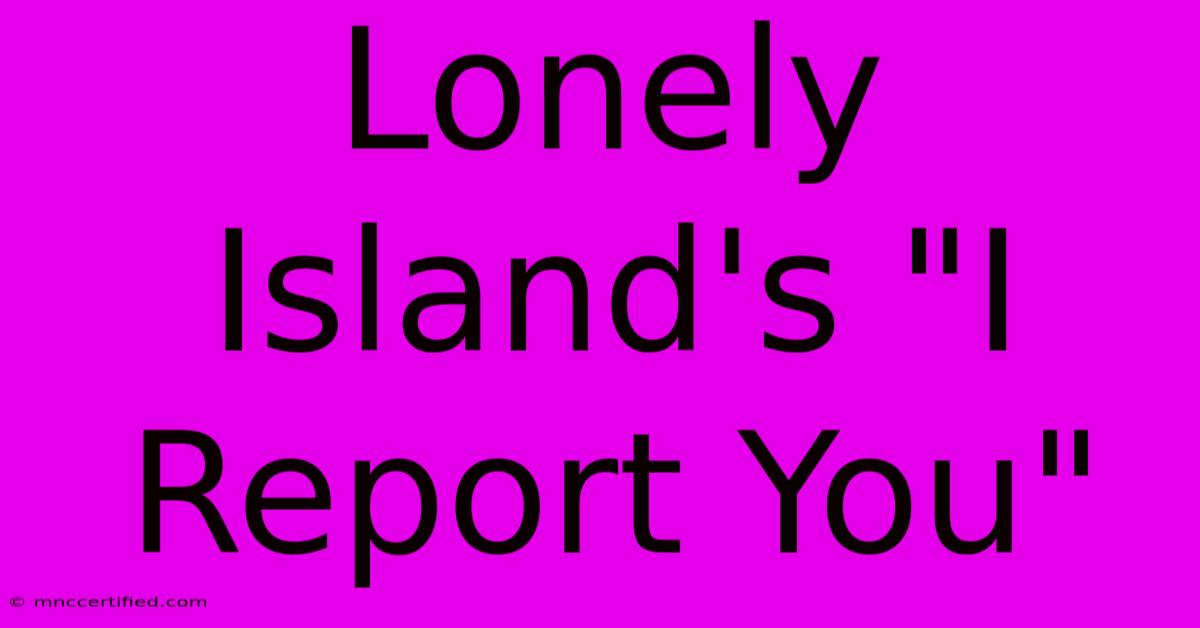 Lonely Island's 