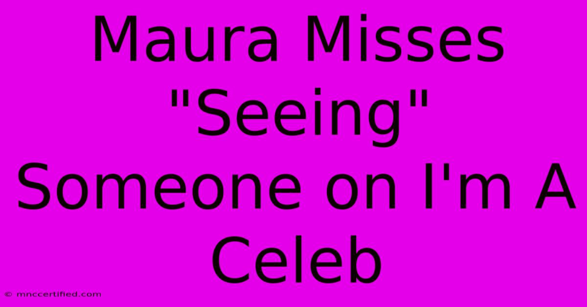 Maura Misses 