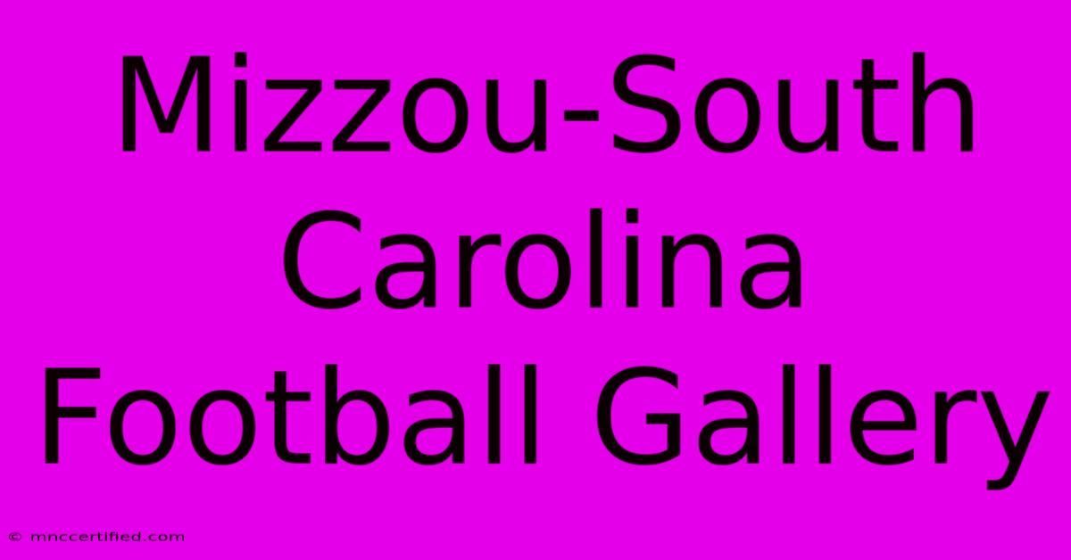 Mizzou-South Carolina Football Gallery