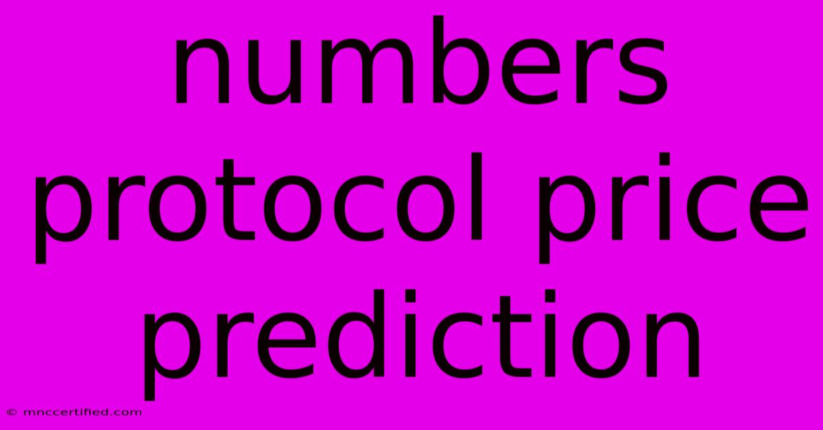 Numbers Protocol Price Prediction