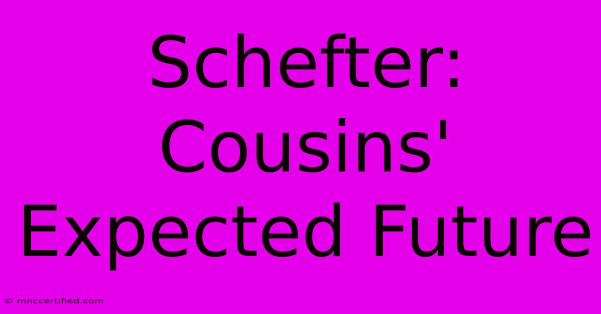 Schefter: Cousins' Expected Future