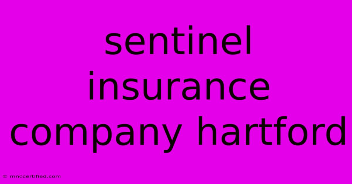 Sentinel Insurance Company Hartford