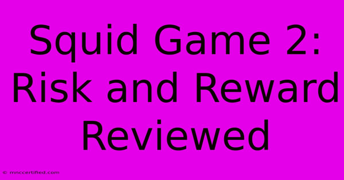 Squid Game 2: Risk And Reward Reviewed