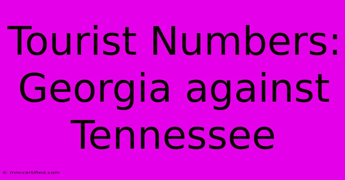 Tourist Numbers: Georgia Against Tennessee