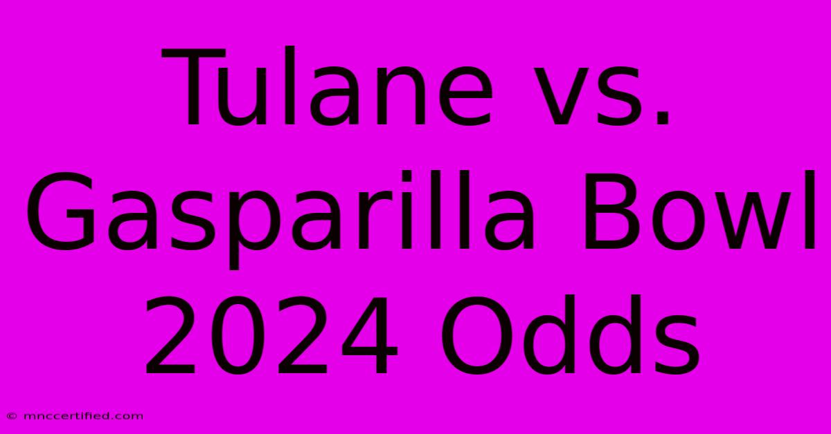 Tulane Vs.  Gasparilla Bowl 2024 Odds