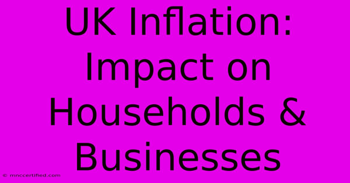 UK Inflation: Impact On Households & Businesses