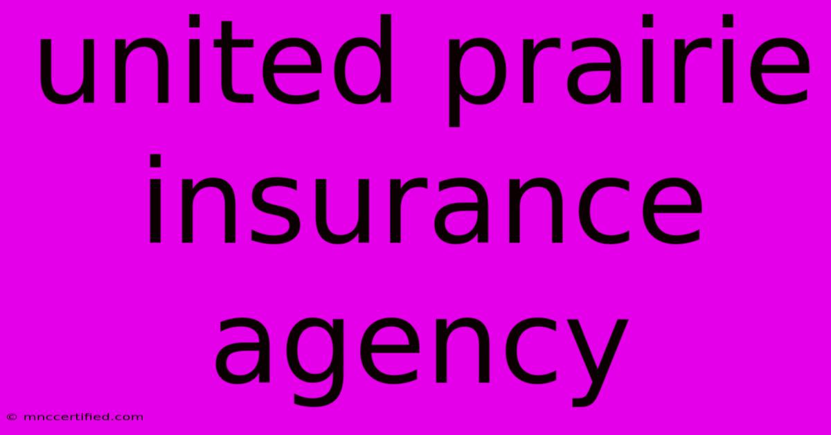 United Prairie Insurance Agency