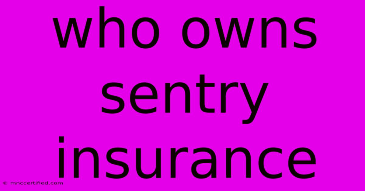 Who Owns Sentry Insurance