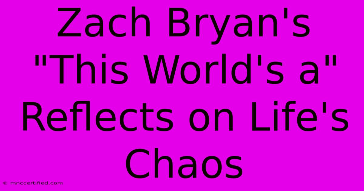 Zach Bryan's 